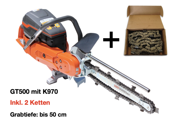 GeoTrencher® GT500 mit Husqvarna® K970